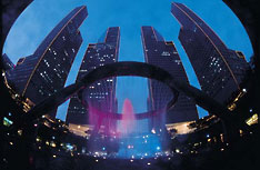 Suntec City, worlds largest fountain and shopping mall