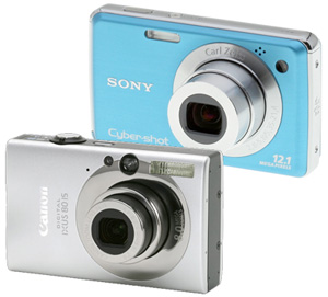 Point and shoot cameras