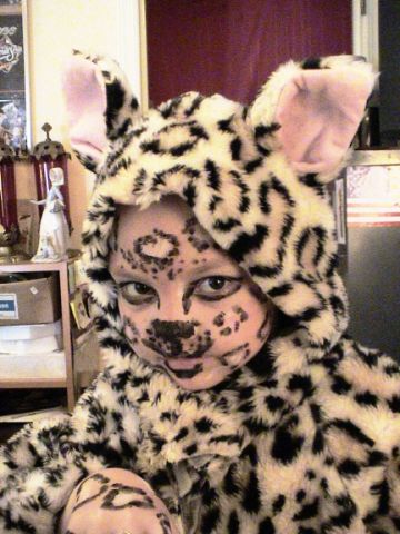 (Nutrition Kid) Leopard On the Prowl:   Halloween