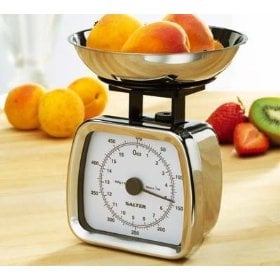Salter stainless steel diet scale