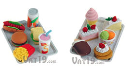 Fast Food and Desert Tray Sets