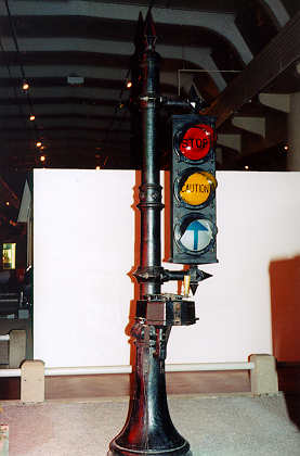 Stoplight invented by Garrett Morgan