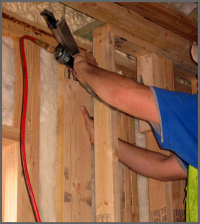 Nailgun injuries at constructions sites is a common occupational injury.