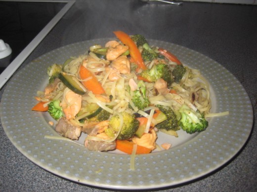 A tasty quick meal