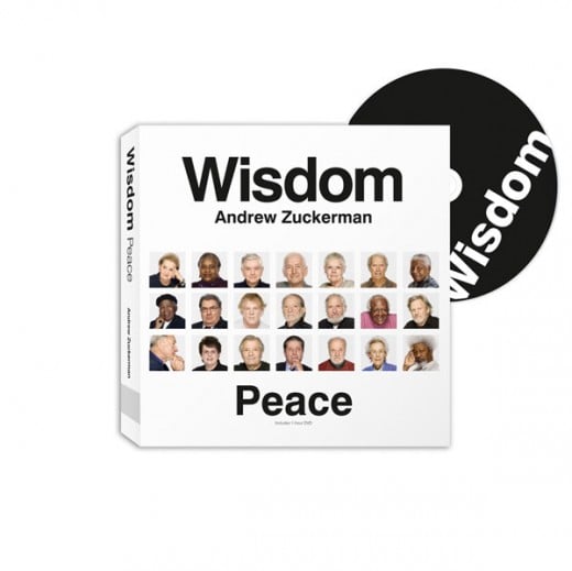 Wisdom book cover with CD