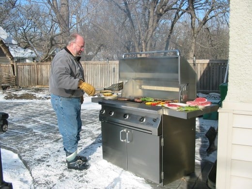 Infrared gas grills cook in the snow, out in the ocean and heat is perfect anywhere!