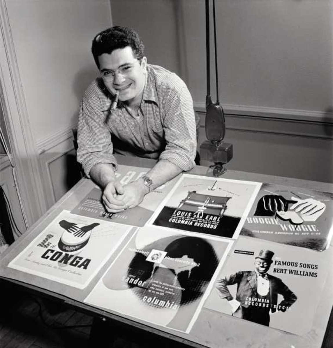 Alexander Steinweiss, the originator of the illustrated record cover