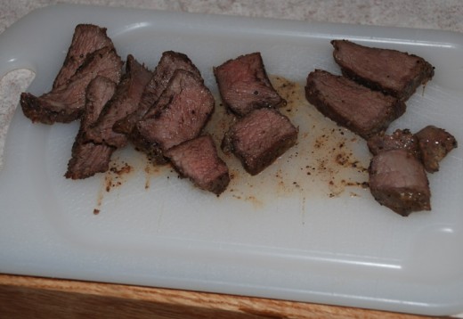 Don't Cut Your Steak All at Once...this is for Babies!