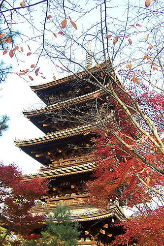 Ninnaji Pagoda, Kyoto Japan