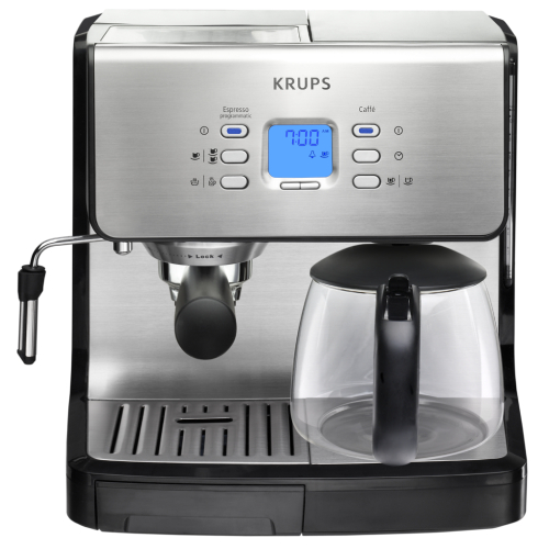 Krups XP2070 Combo Espresso Coffee maker Machine