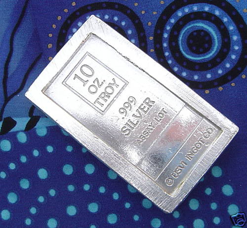 Silver Ingot Photo by pomonabird 