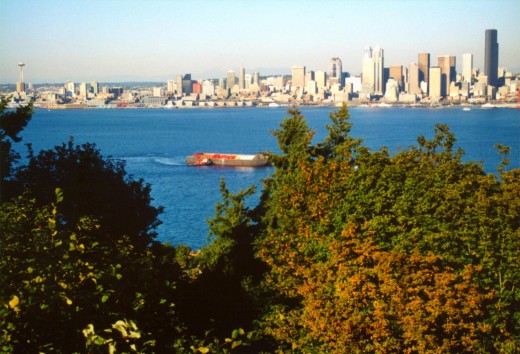 Panorama of Seattle, WA