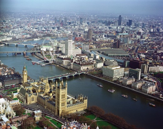 View of the Thames from Lambeth