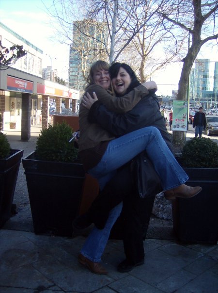 My good friend Heather (right) and I