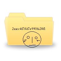 Hexadecimal folder removal