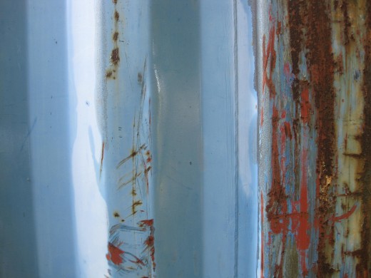 You'll need to keep on top of your steel sheds if you don't want them to rust.