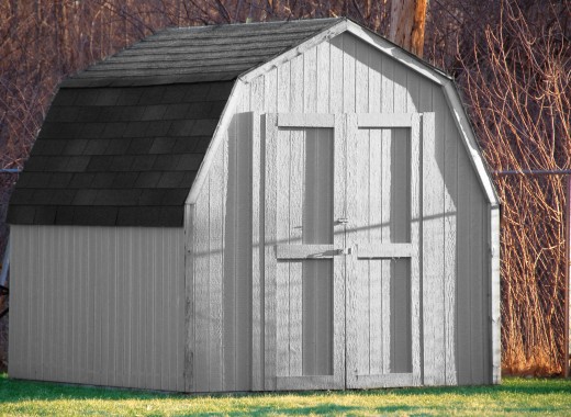 Wooden Sheds are classic and attractive.