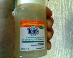 Healthy Armpits! Product Review, Buy Tom's of Maine Crystal Confidence Deodorant