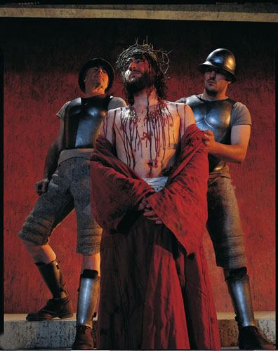 Scene from 2000 Passion play