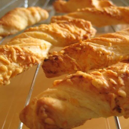 Be sure to make a double batch of cheese straws - you will want to eat ALL of this gift!
