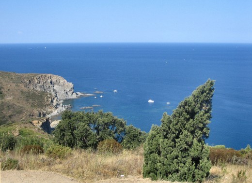 The Mediterranean near to where France meets Spain. 2007. Copyright: Trish_M (Tricia Mason)