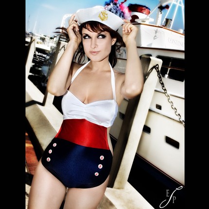 Naughty, Nautical Look - One Piece, Man Pleaser