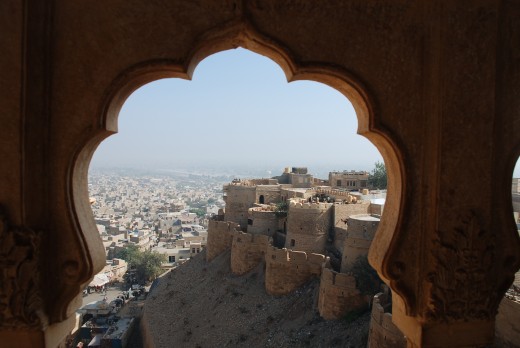 Jaisalmer Fort and city