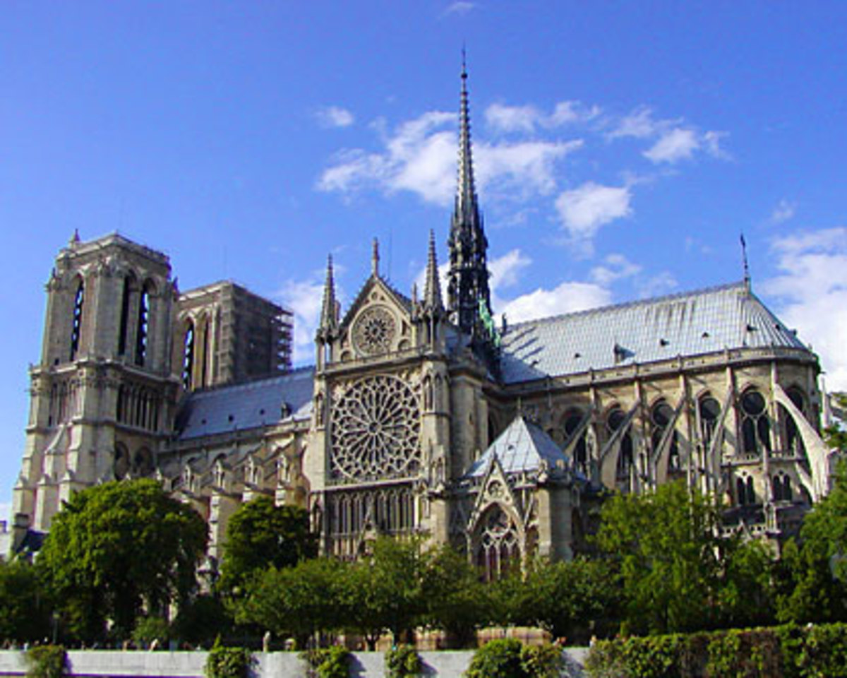 Notre Dame Cathedral In Paris