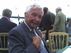 Dick Francis, himself in later years