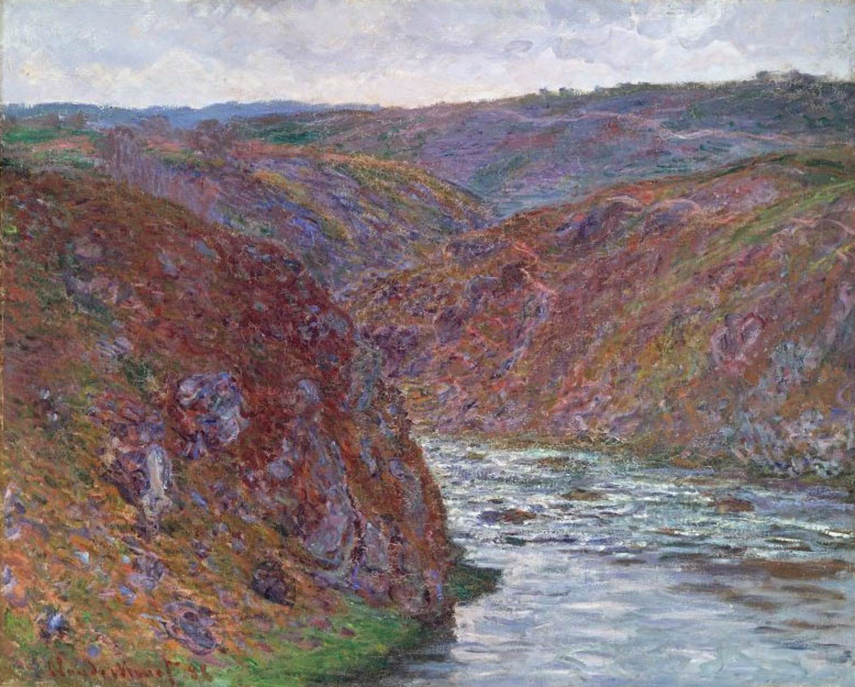 Monet_The_Petite_Creuse_River 1889