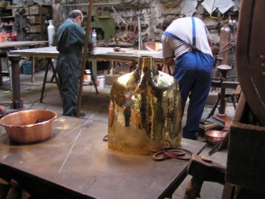 A Coppersmiths workshop