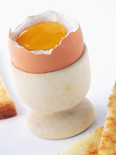 half-boiled egg