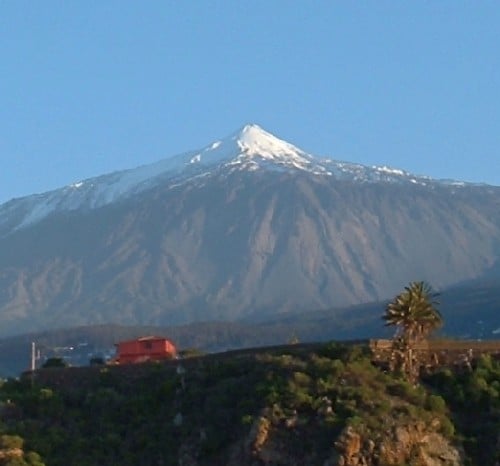 Mt Teide where UFOs have been seen