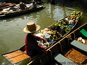 Damnoen Saduak, the best known and most visited floating markets in Thailand