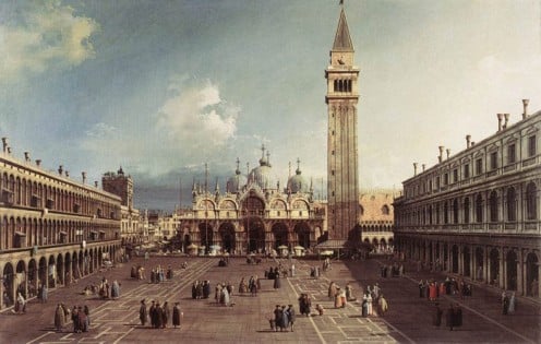 Canaletto, Scenic Locations