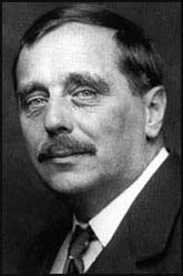 Herbert George Wells (1866-1946) British author 
