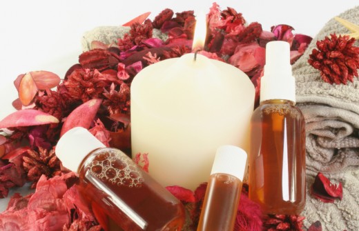 Soothing oils of aromatherapy
