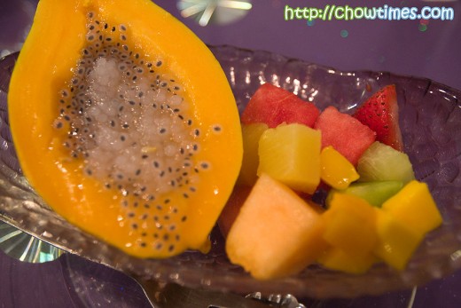 Mixed fruit with papaya