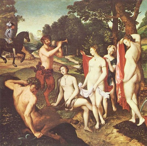 Diana Bathing  by Franois Clouet