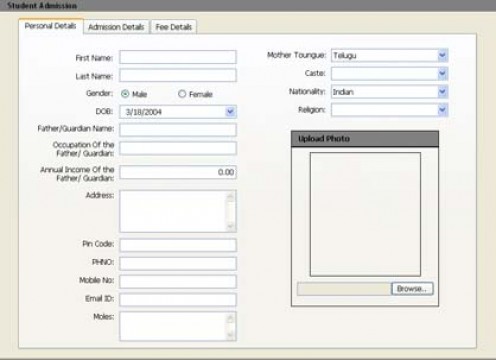 enrollment user interface system Student  System HubPages Registration