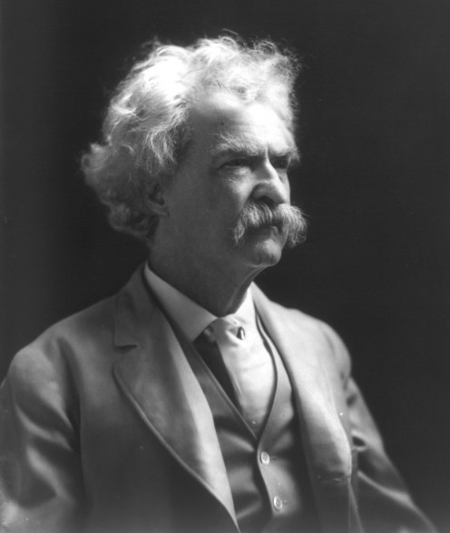 Mark Twain (1835-1910) nom de plume of Samuel Langhorne Clemens, American author and humorist