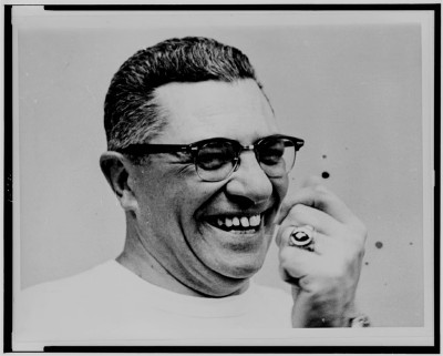 Vincent Thomas Lombardi (1913-1970) American football coach