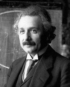 Albert Einstein (1879-1955) theoretical physicist, philosopher and author