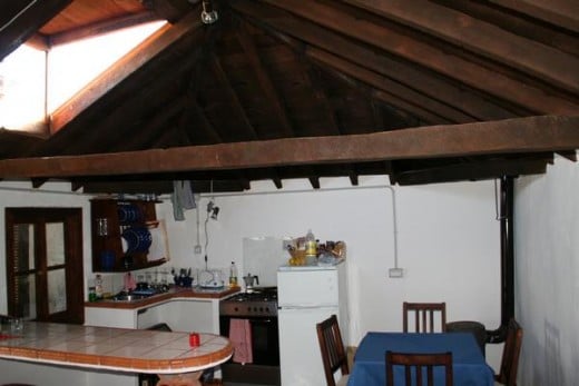 Inside the cottage