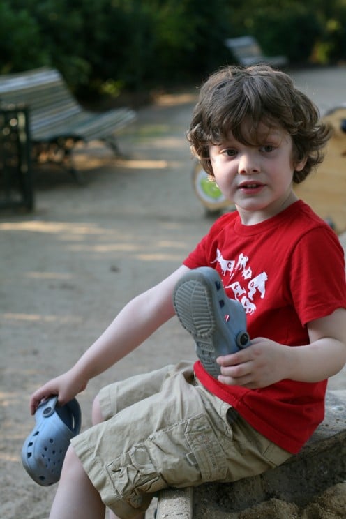 Crocs are for little guys who just want to get moving and fast!
