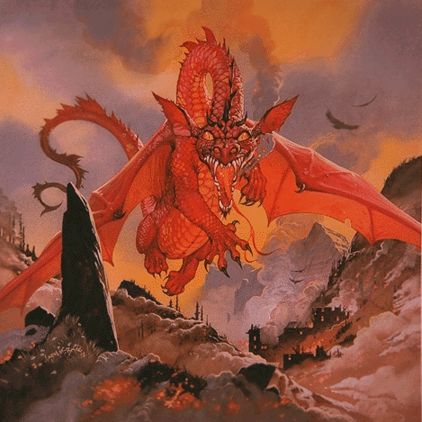 The unnamed dragon defeated Beowulf