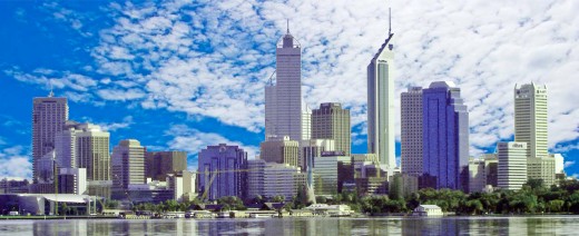 Perth Skyline, Australia