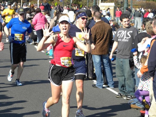 I credit the P90X Program in helping me complete my first marathon
