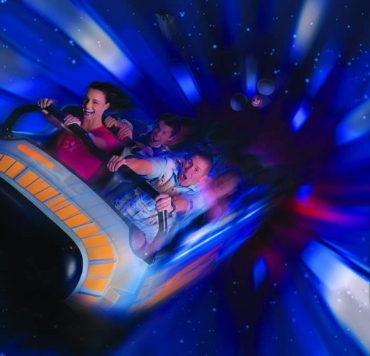 Disney World space mountain
