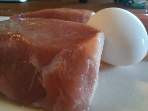 Not sure exactly how thick these were - but the egg is no taller.
